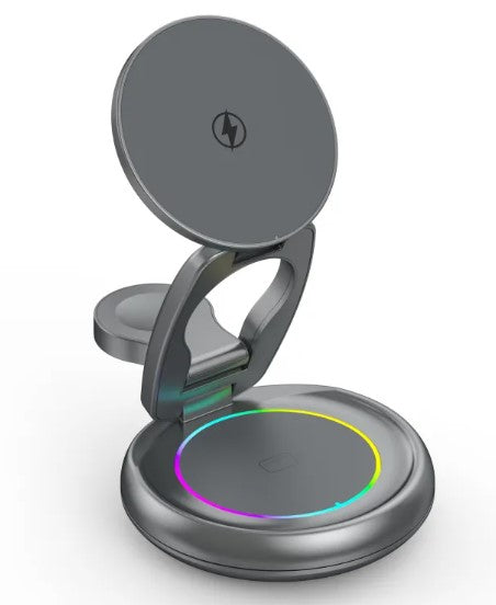 Aevor Elite 3-in-1 Wireless Charging Station - Luxury Edition.